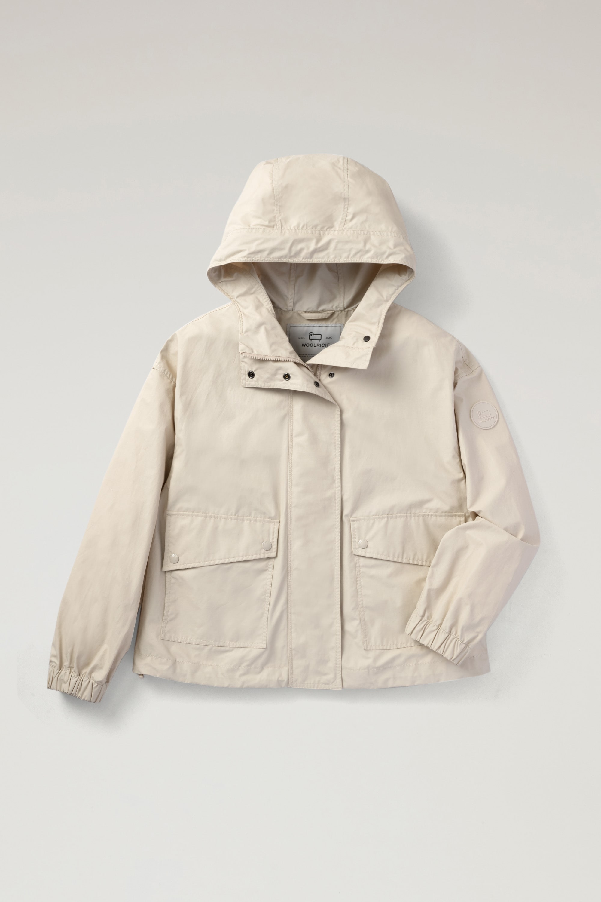 WAXED HOODED JACKET｜WOOLRICH（ウールリッチ）公式オンライン