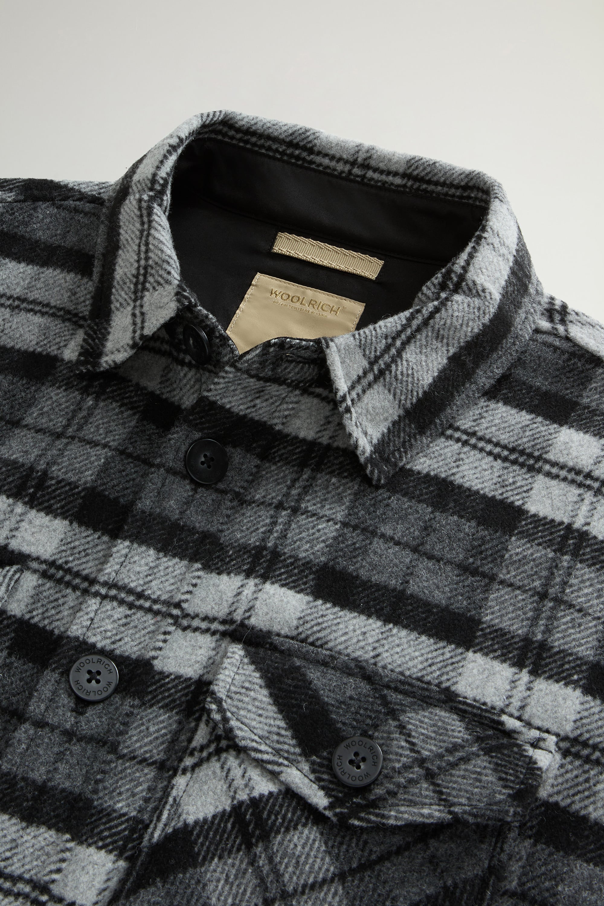 WOOL CHECK RANGER OVERSHIRT