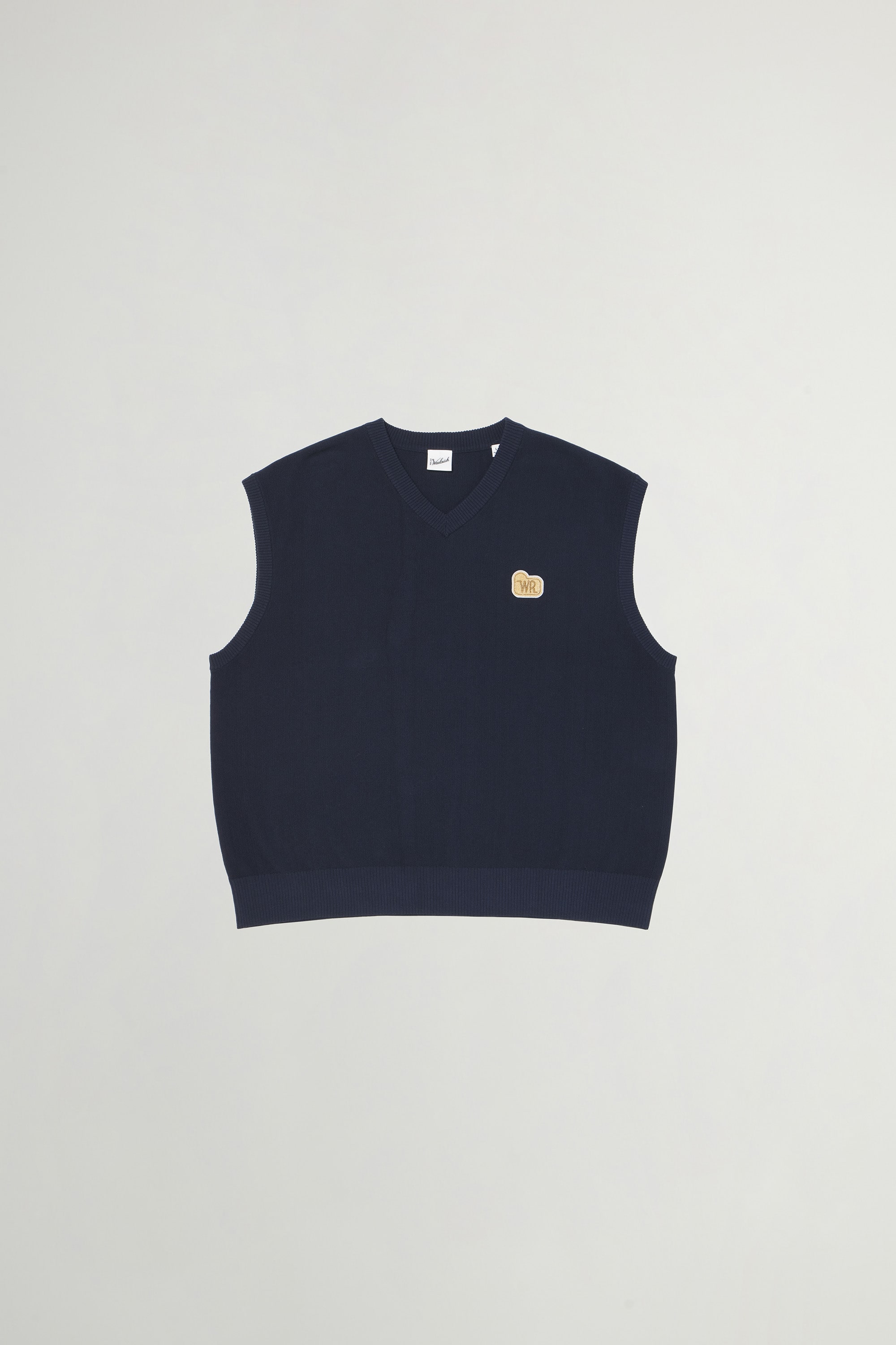 シープパッチ コットンピケ ニットベスト