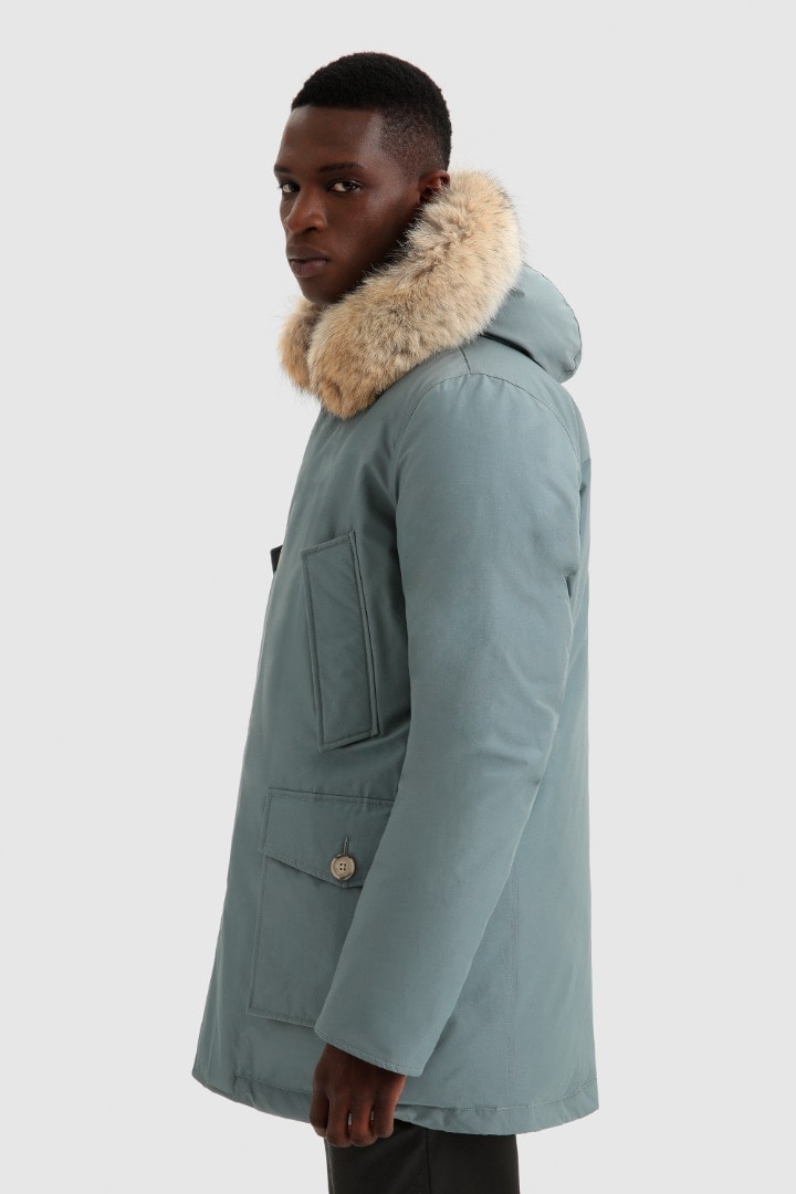 Mens Clothing Coats Parka coats Woolrich Arrowood 2in1 Coat in Blue for Men 