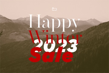 「HAPPY WINTER SALE 2022」 2023年 1月1日(日) 10:00 ～ START!!!!!