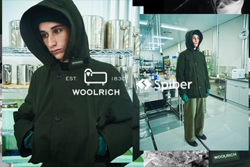 WOOLRICH × SPIBER