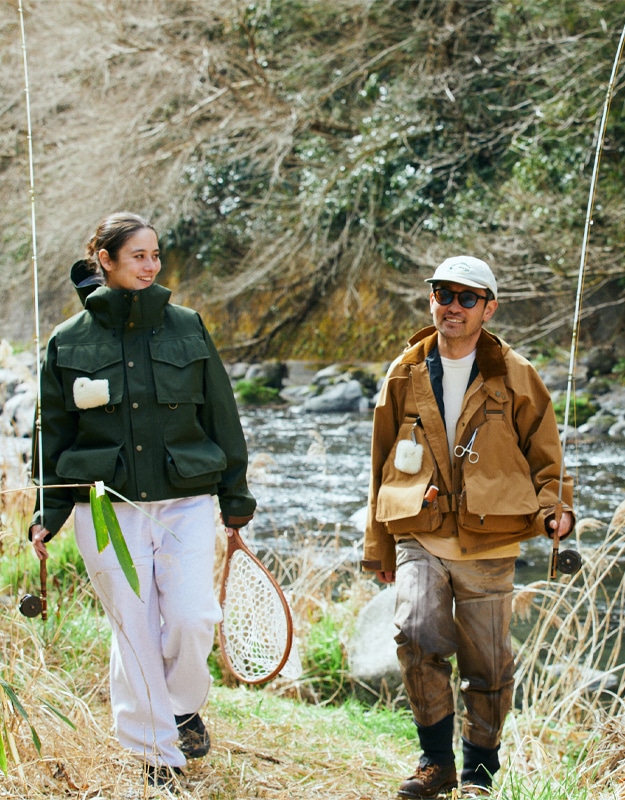 REELING IN THE BEAUTY OF FISHING WITH WOOLRICH. Pt.2