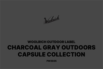 カプセルコレクション「Charcoal Gray Outdoors」