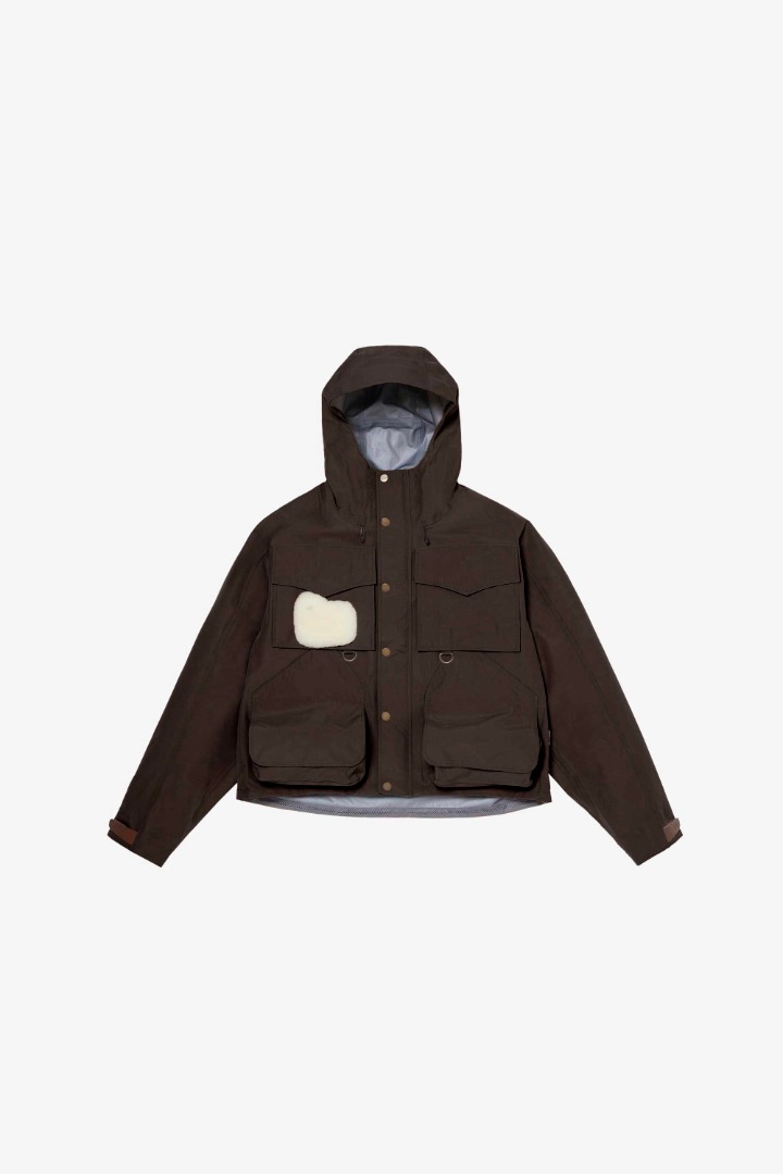 woolrich outdoor label gray collection