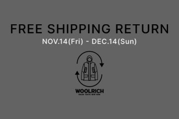 返品無料！FREE SHIPPING RETURN