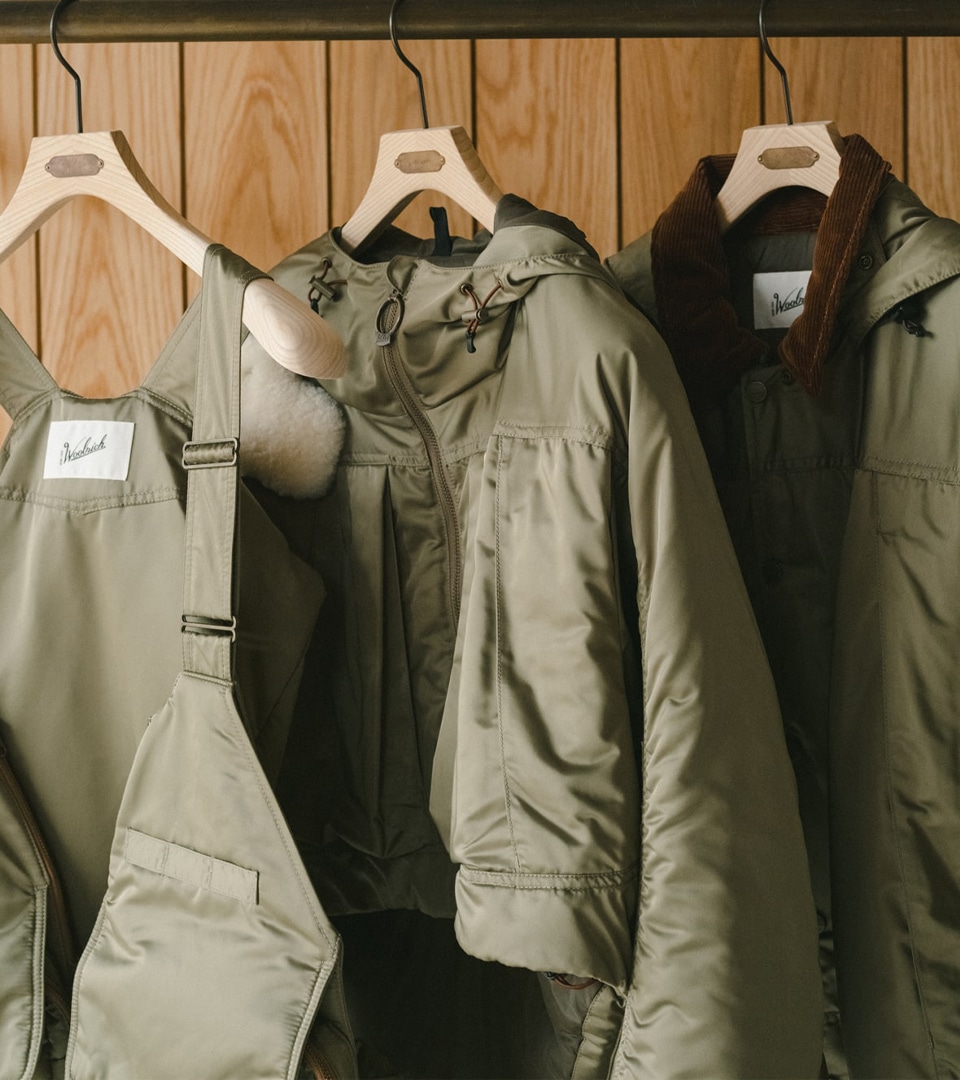 woolrich outdoor label