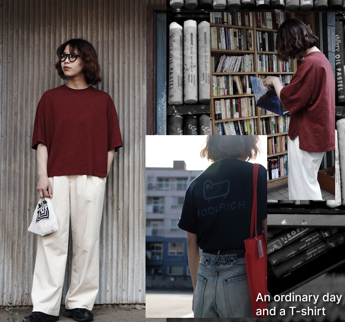 ”ウールリッチTシャツ”