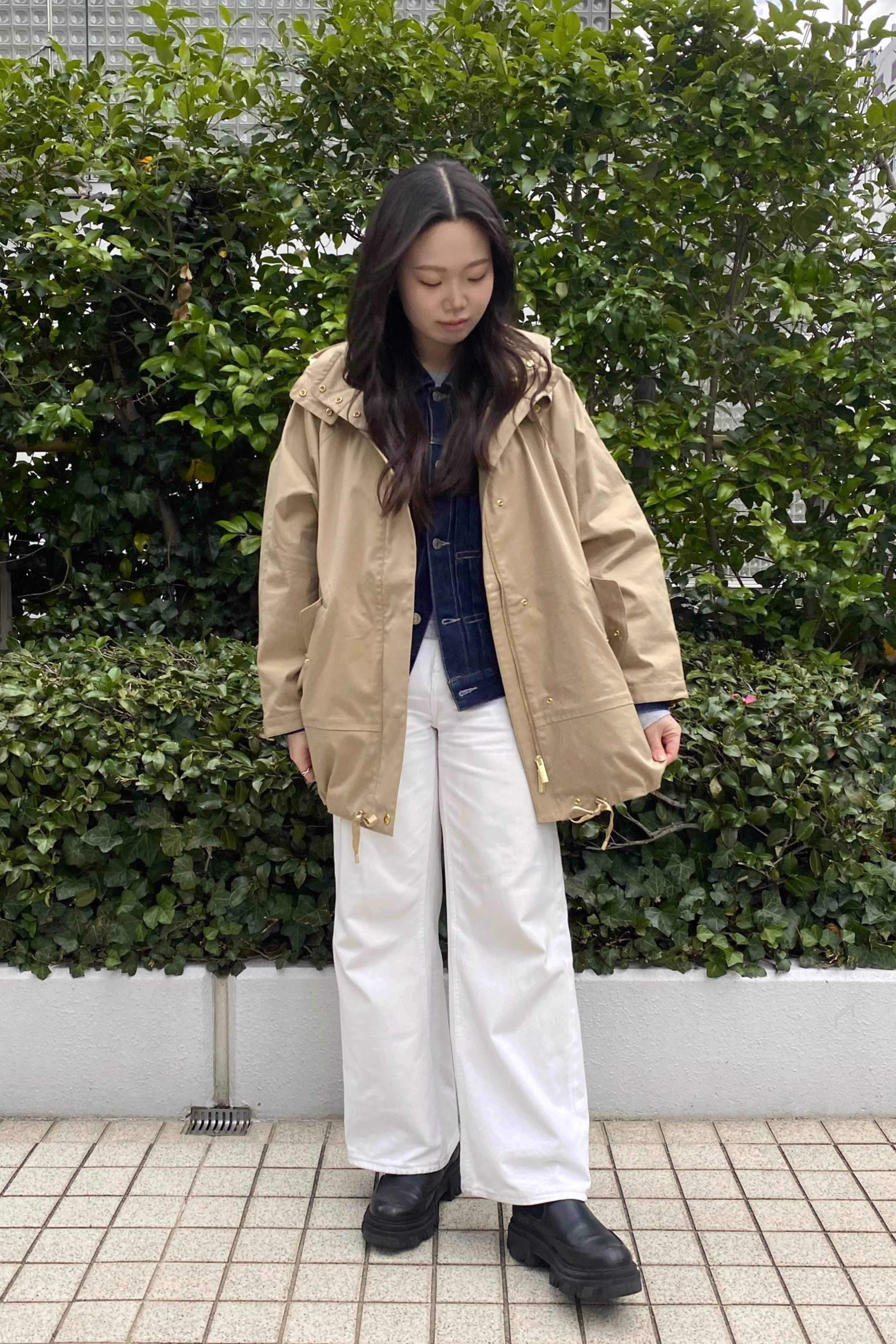STRETCH TWILL ANORAK