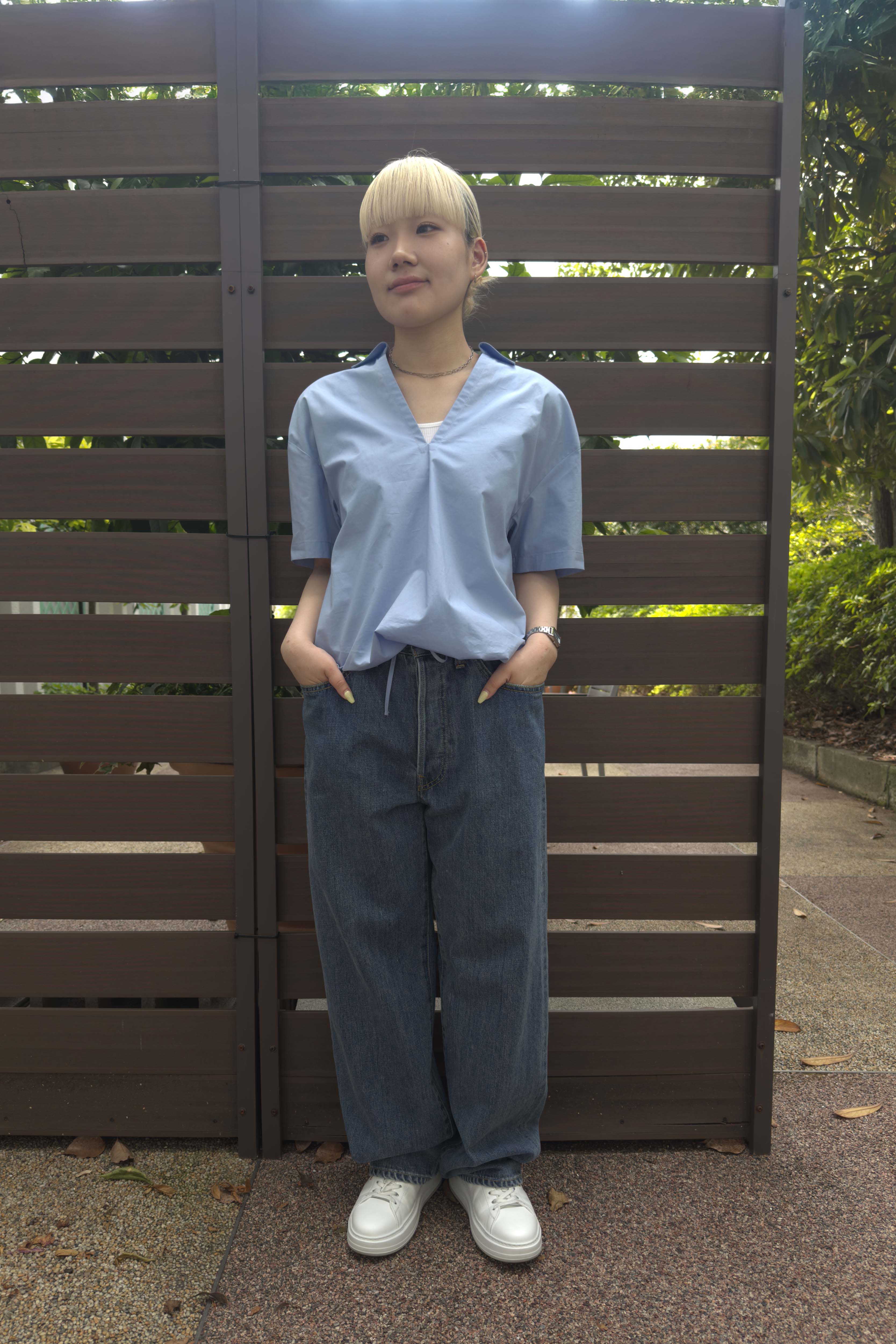 POPLIN BLOUSE