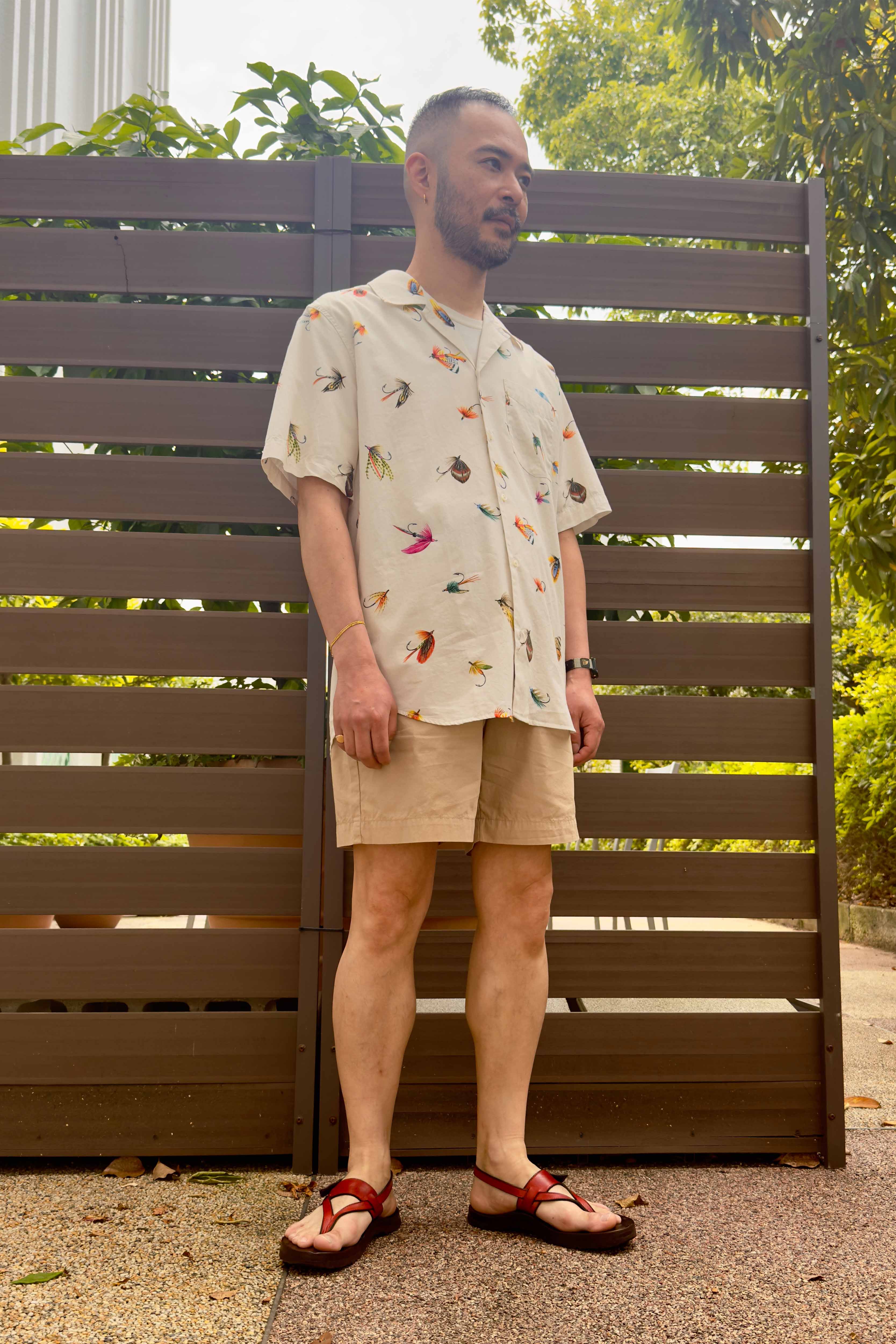 PRINTED COTTON POPLIN SHIRT