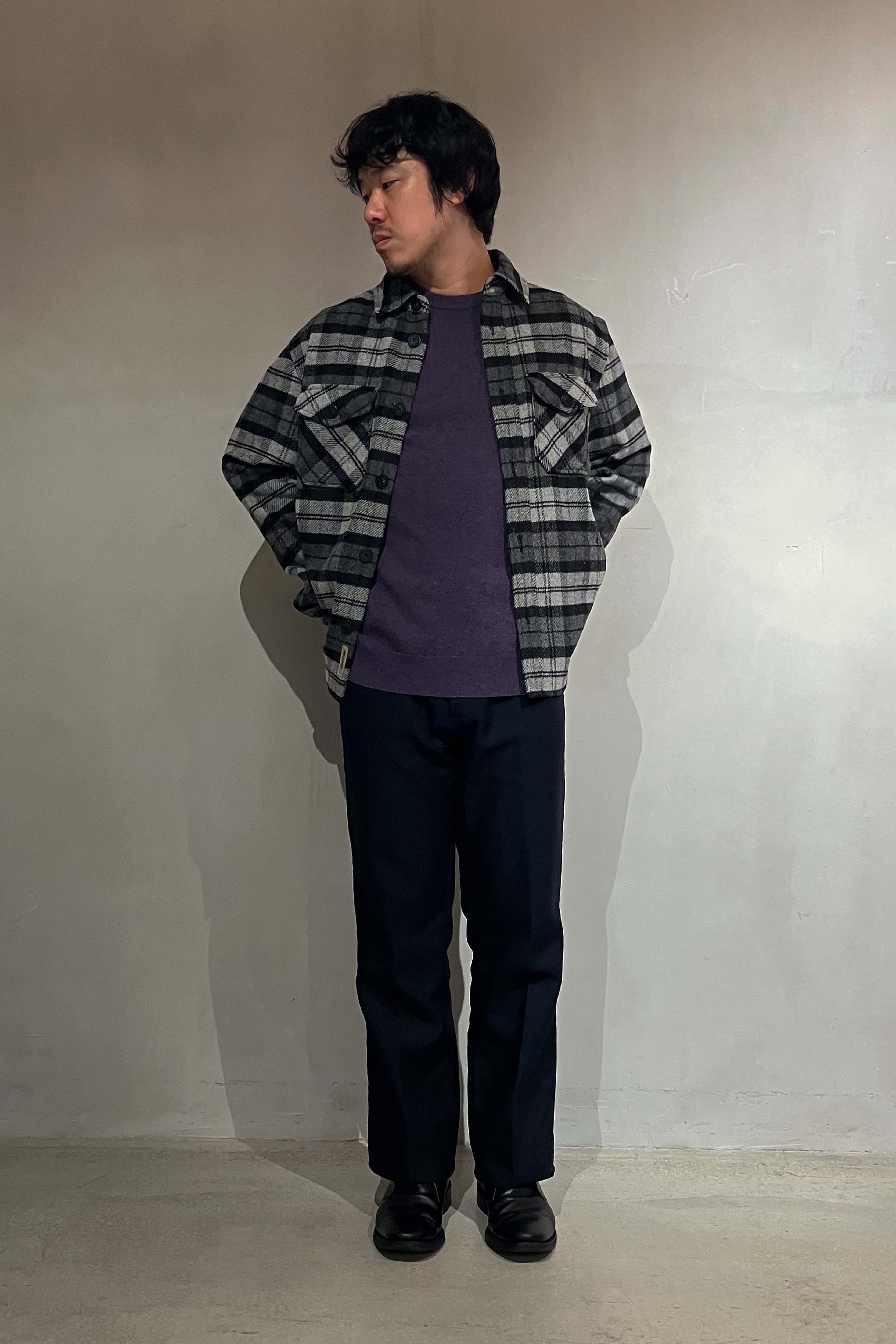 ウールチェック レンジャー オーバーシャツ【170cm】