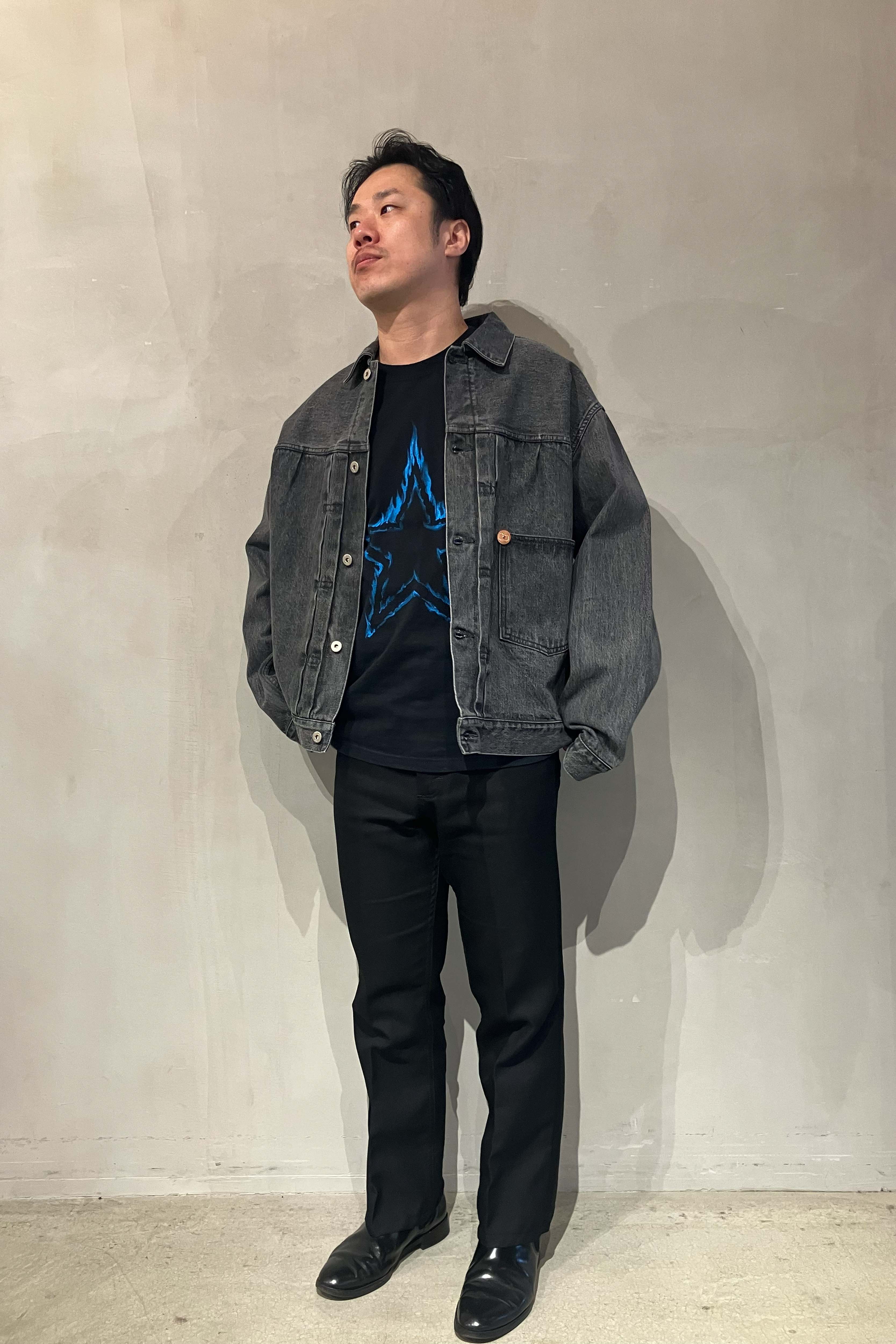 セルビッジ デニム シャツ ジャケット【170cm】